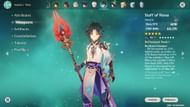 Staff of Homa is arguably the best DPS Polearm in the game (Image via HoYoverse)